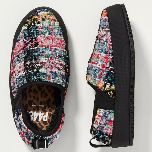 P448 Shoes - P448 Anthropologie "Laby" Knit Slipper Rainbow Multicolor | Women's Size 6 36 EU